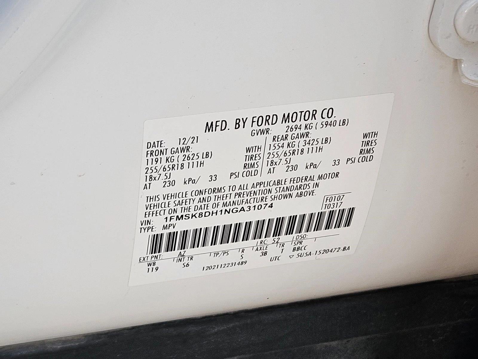 2022 Ford Explorer XLT