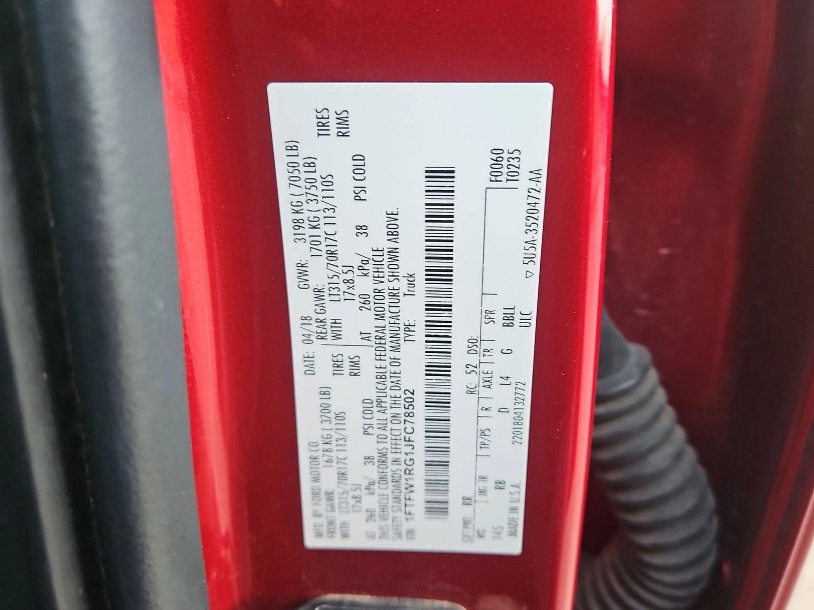 2018 Ford F-150 Raptor