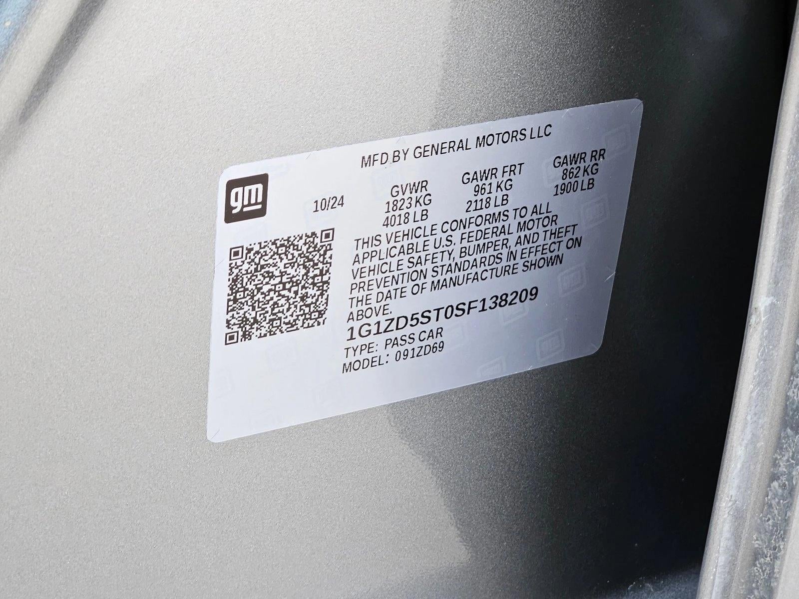 2025 Chevrolet Malibu 1LT