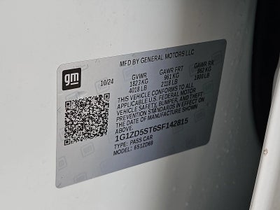 2025 Chevrolet Malibu 1LT