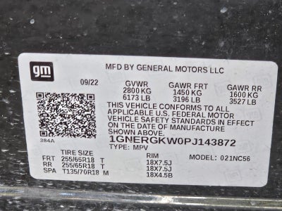 2023 Chevrolet Traverse LT Cloth