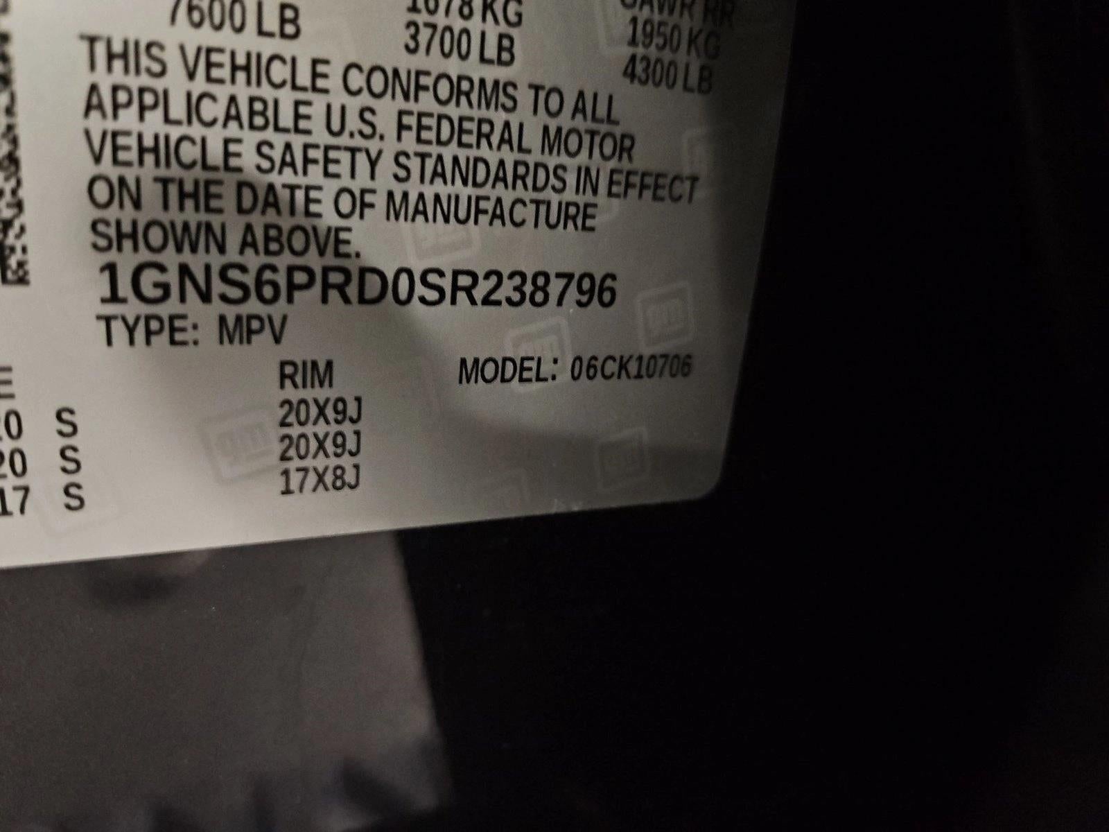 2025 Chevrolet Tahoe Z71