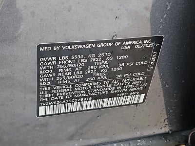 2025 Volkswagen Atlas Cross Sport 2.0T SE w/Technology
