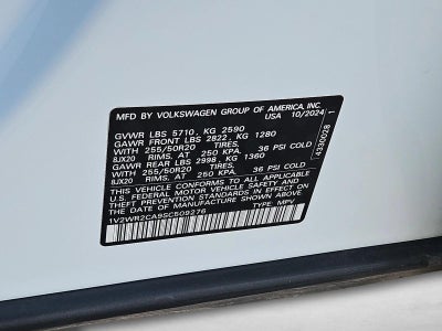 2025 Volkswagen Atlas 2.0T SE w/Technology