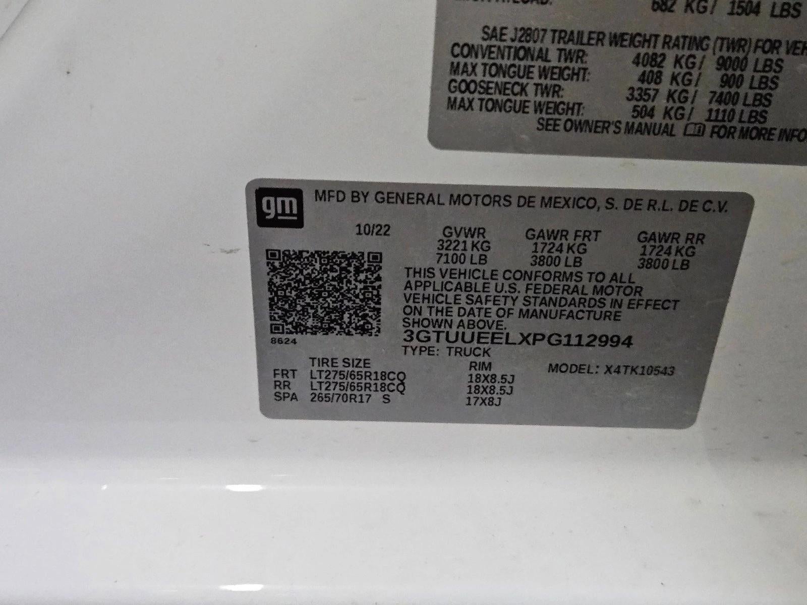 2023 GMC Sierra 1500 AT4