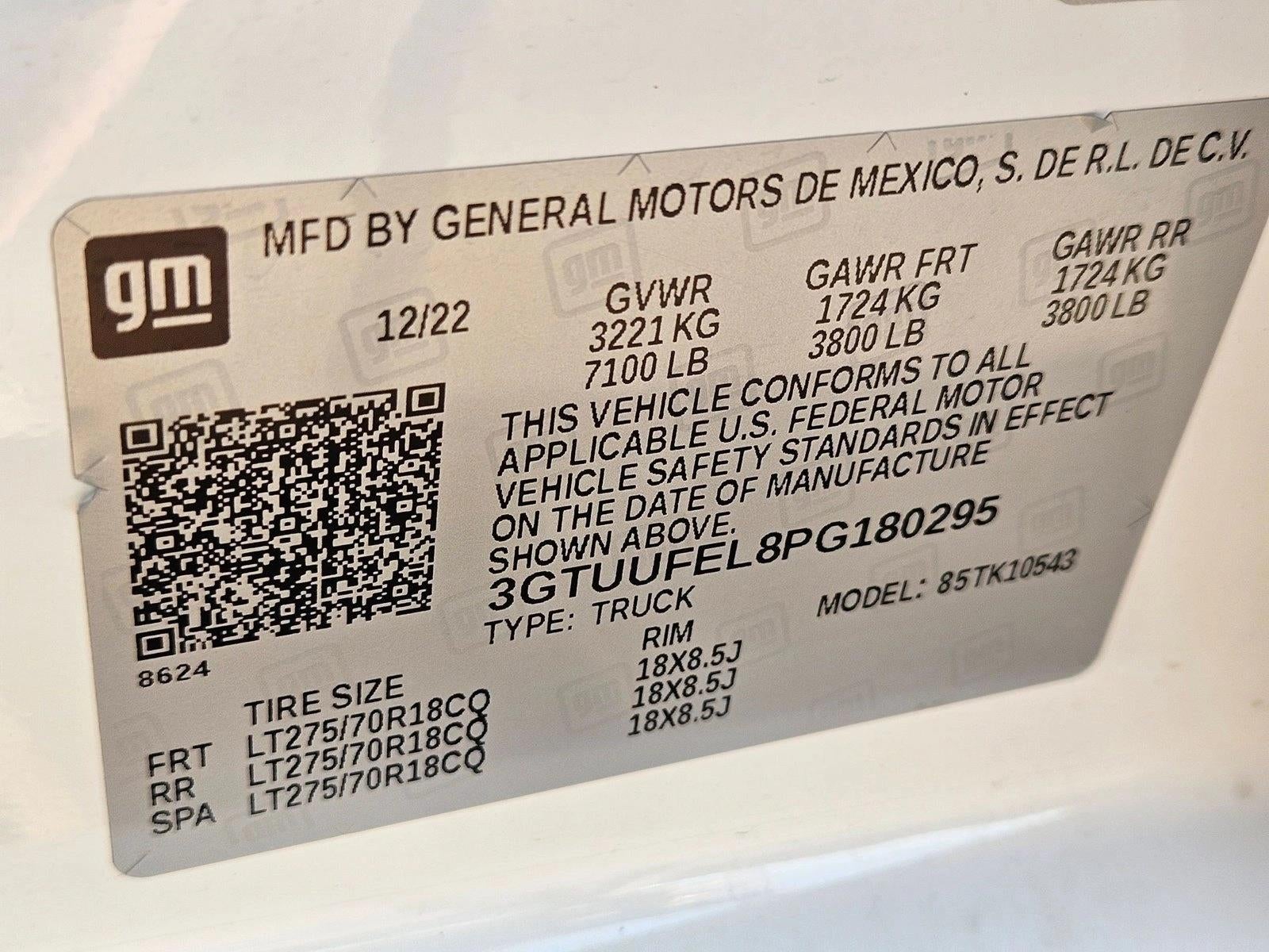 2023 GMC Sierra 1500 AT4X