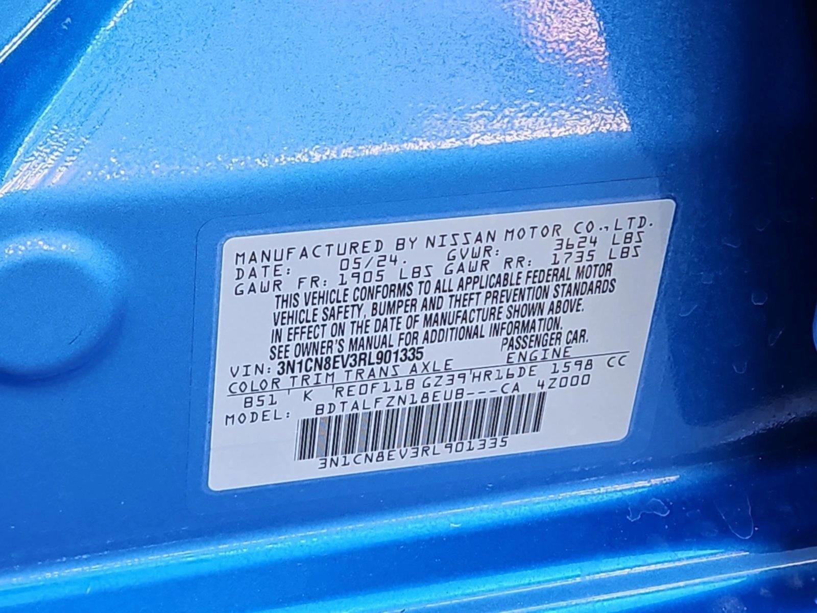 2024 Nissan Versa SV