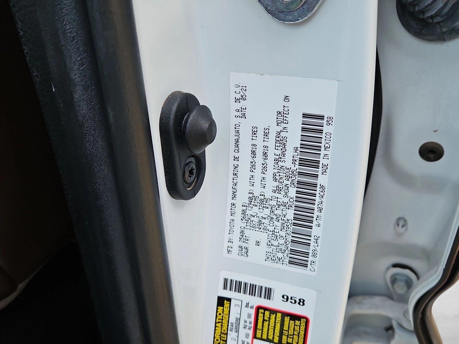 2021 Toyota Tacoma Limited