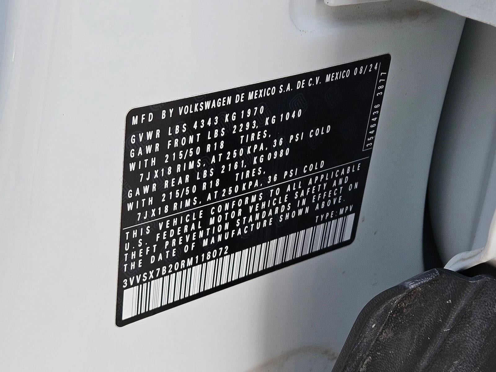 2024 Volkswagen Taos SE