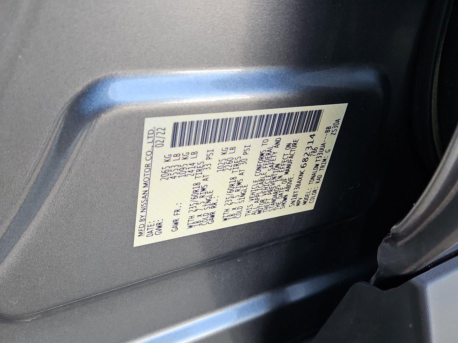 2022 Nissan Rogue SV