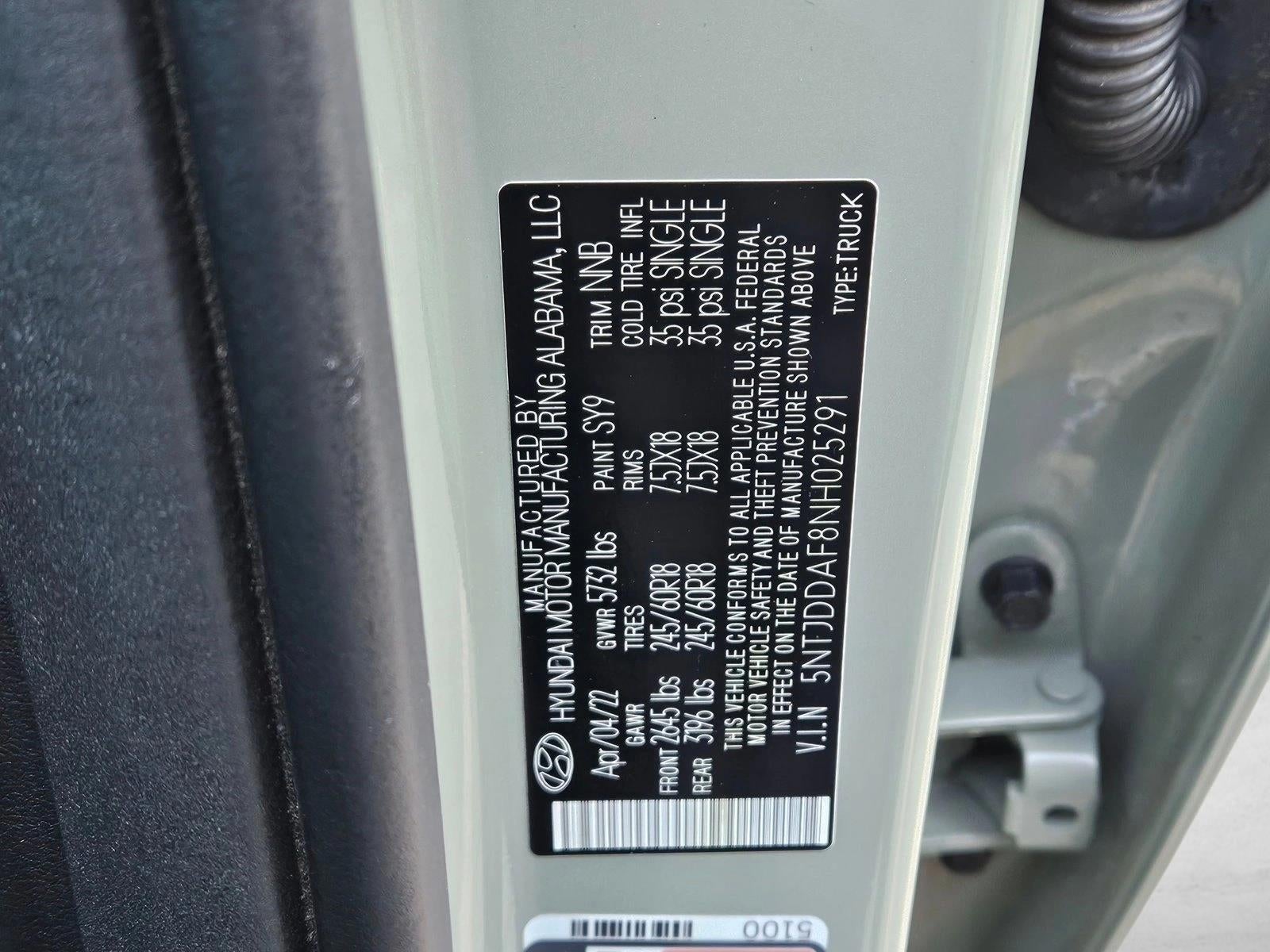 2022 Hyundai Santa Cruz SEL Premium