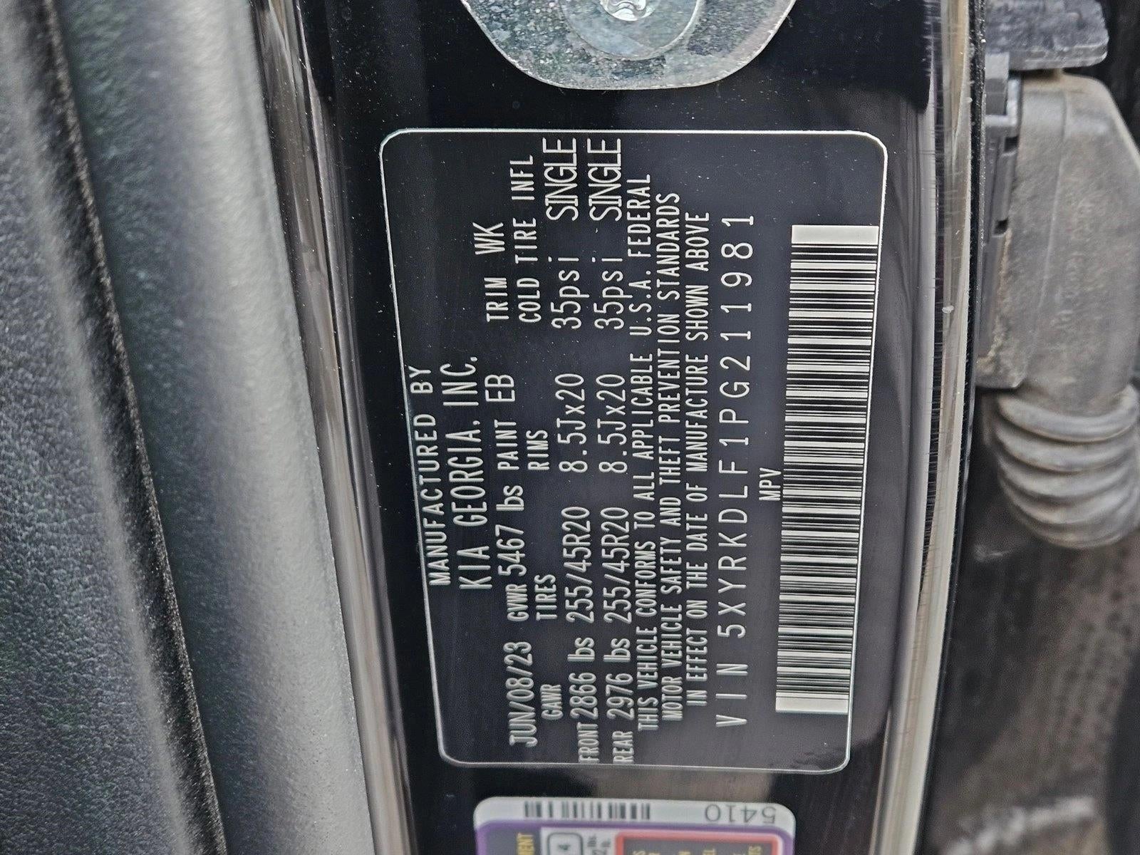 2023 Kia Sorento SX