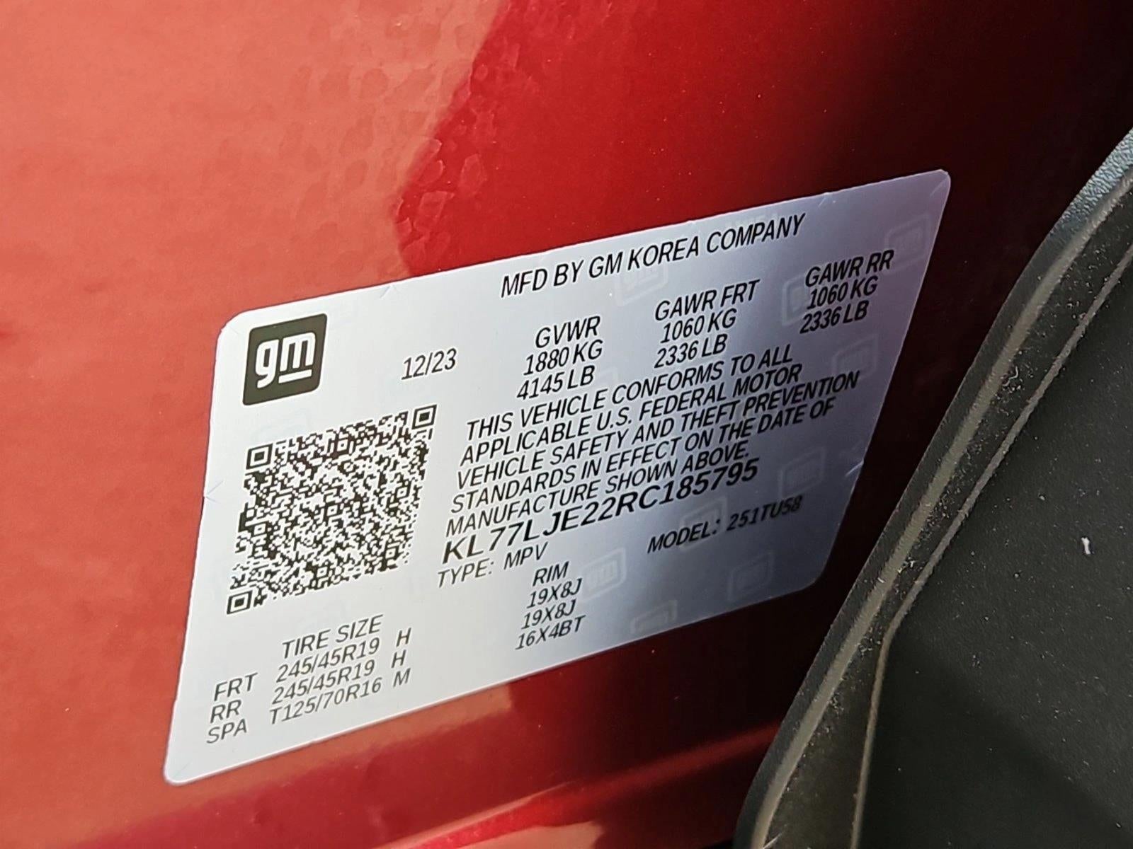 2024 Chevrolet Trax 2RS