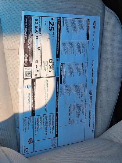 2025 Cadillac CT4 Premium Luxury