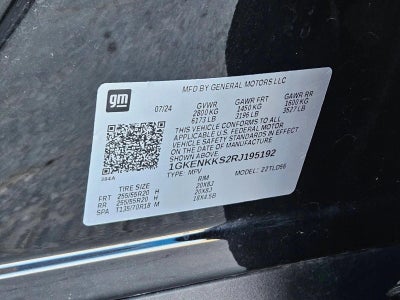 2024 GMC Acadia Elevation