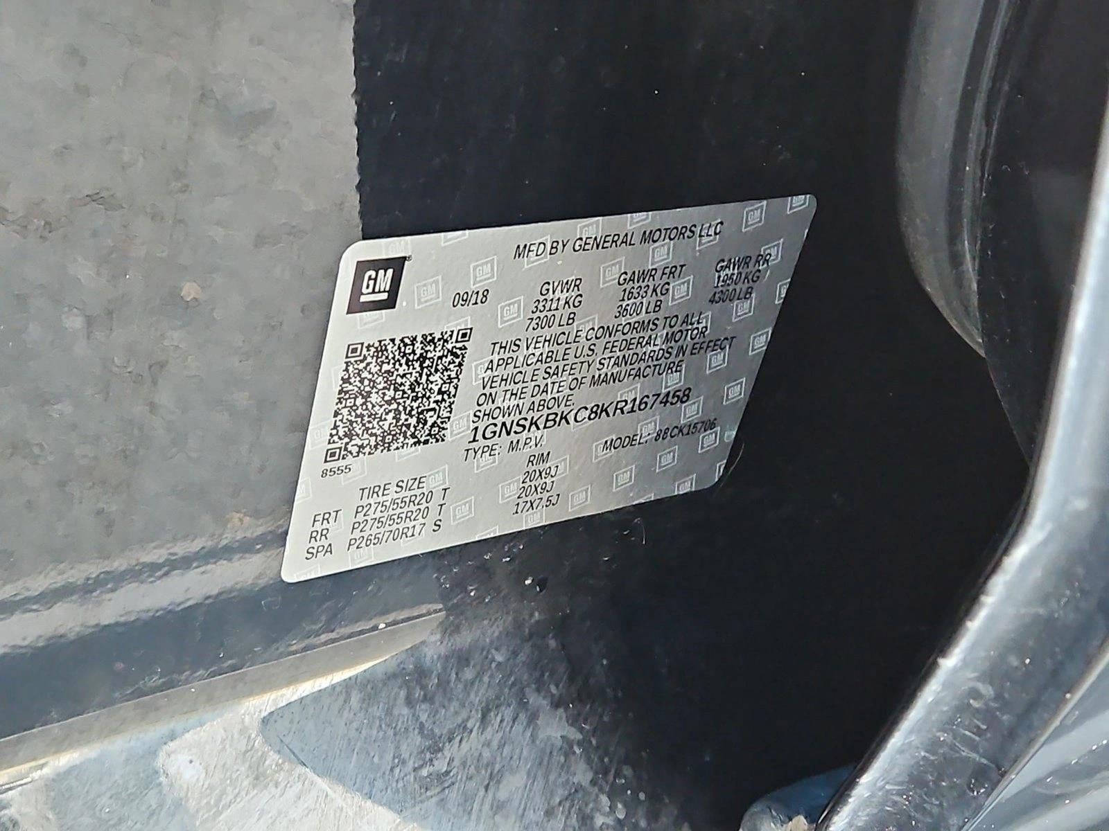 2019 Chevrolet Tahoe LT