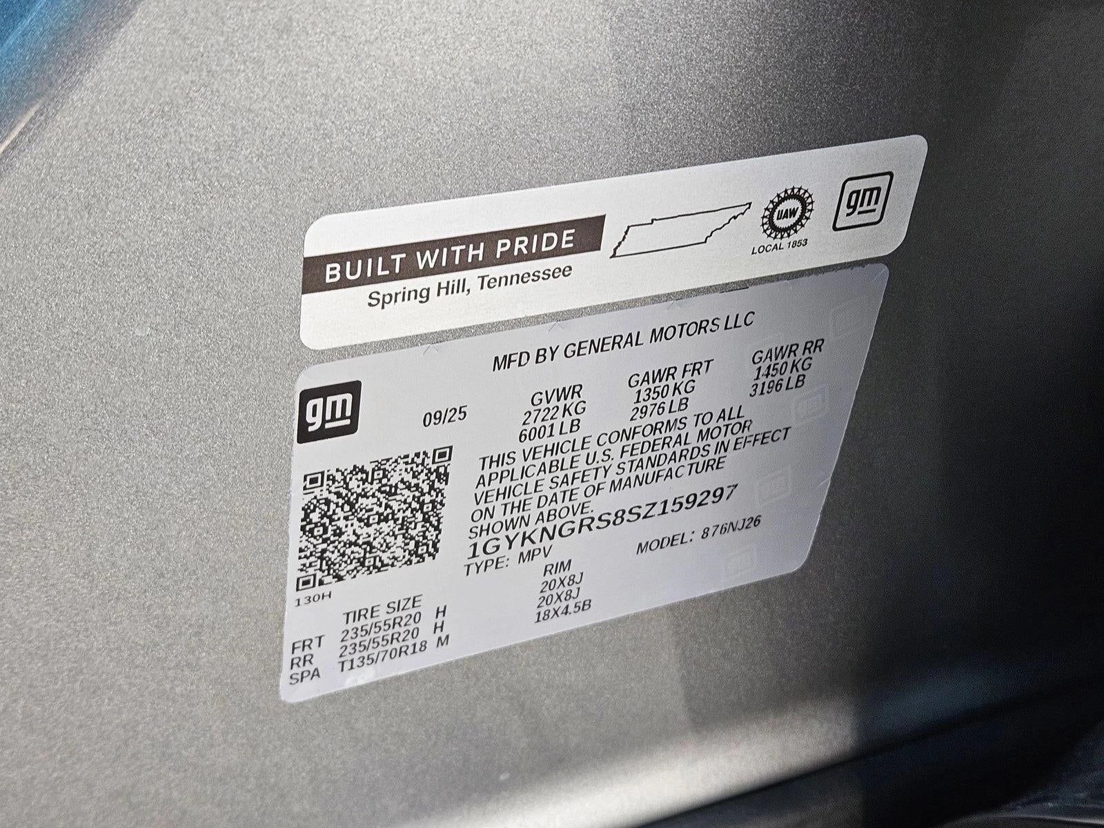 2025 Cadillac XT5 Sport