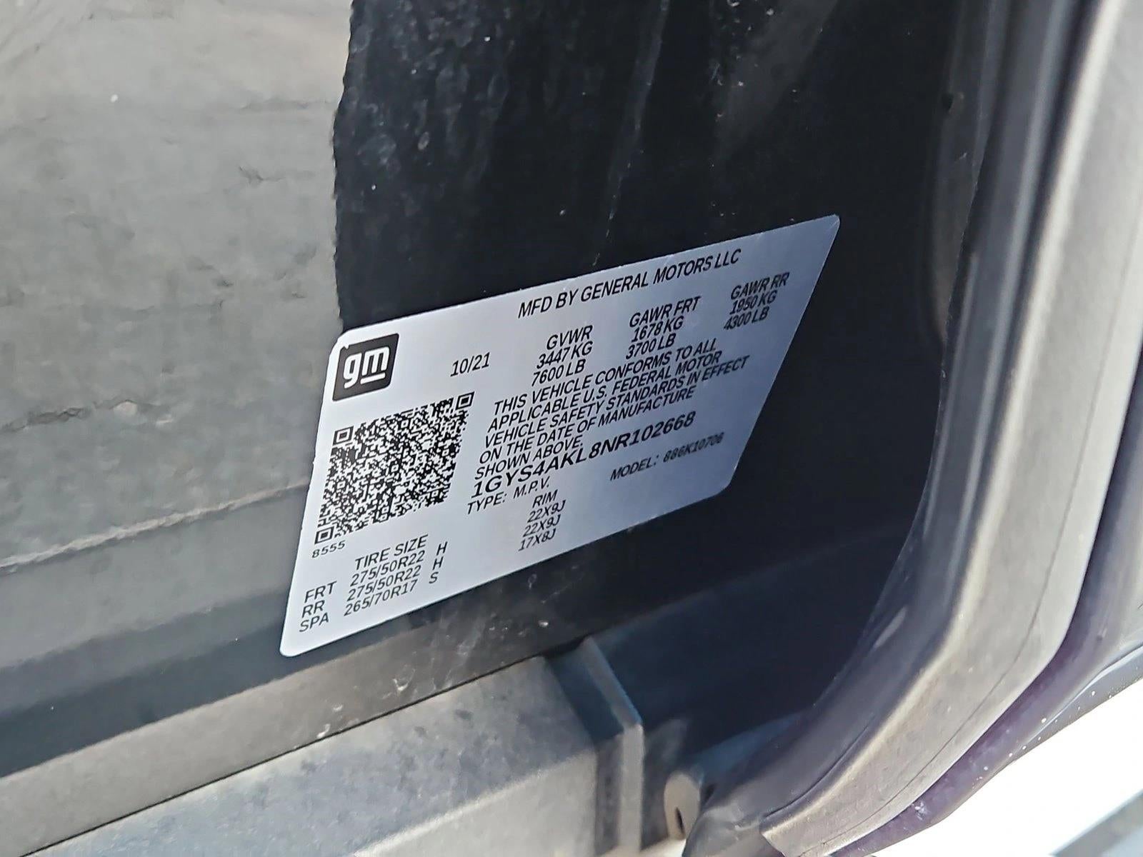 2022 Cadillac Escalade Luxury