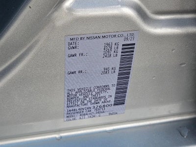 2024 Nissan Altima 2.5 SV