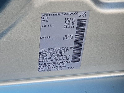 2024 Nissan Altima 2.5 SV