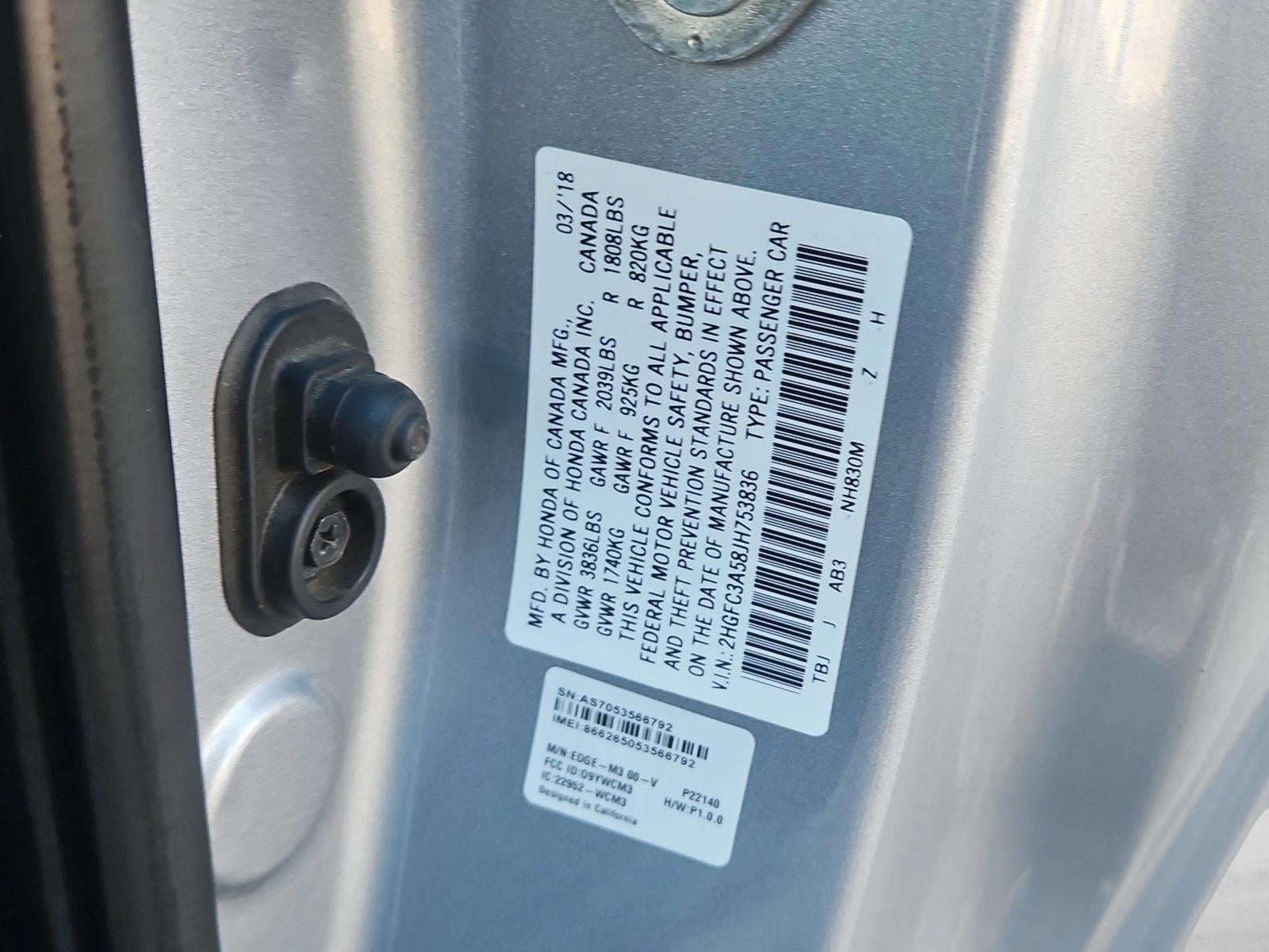 2018 Honda Civic Base