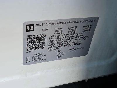 2022 Chevrolet Equinox RS