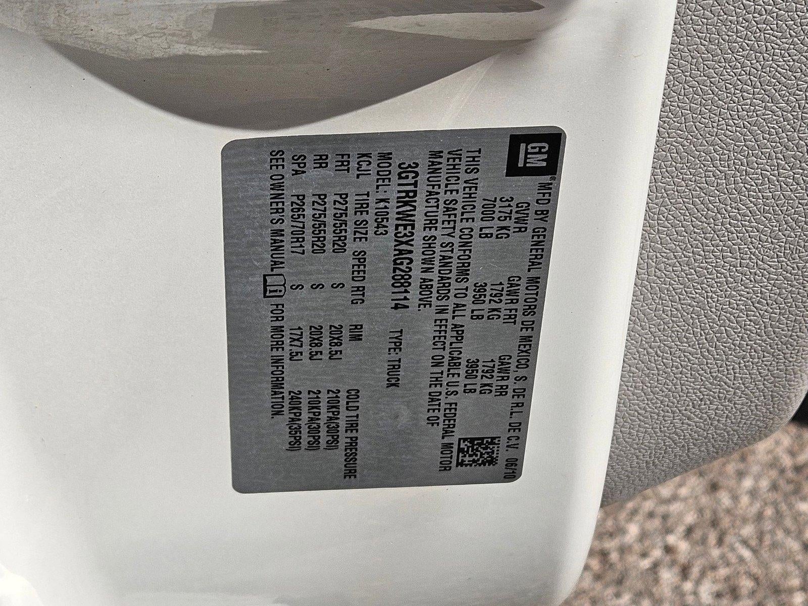 2010 GMC Sierra 1500 SLT