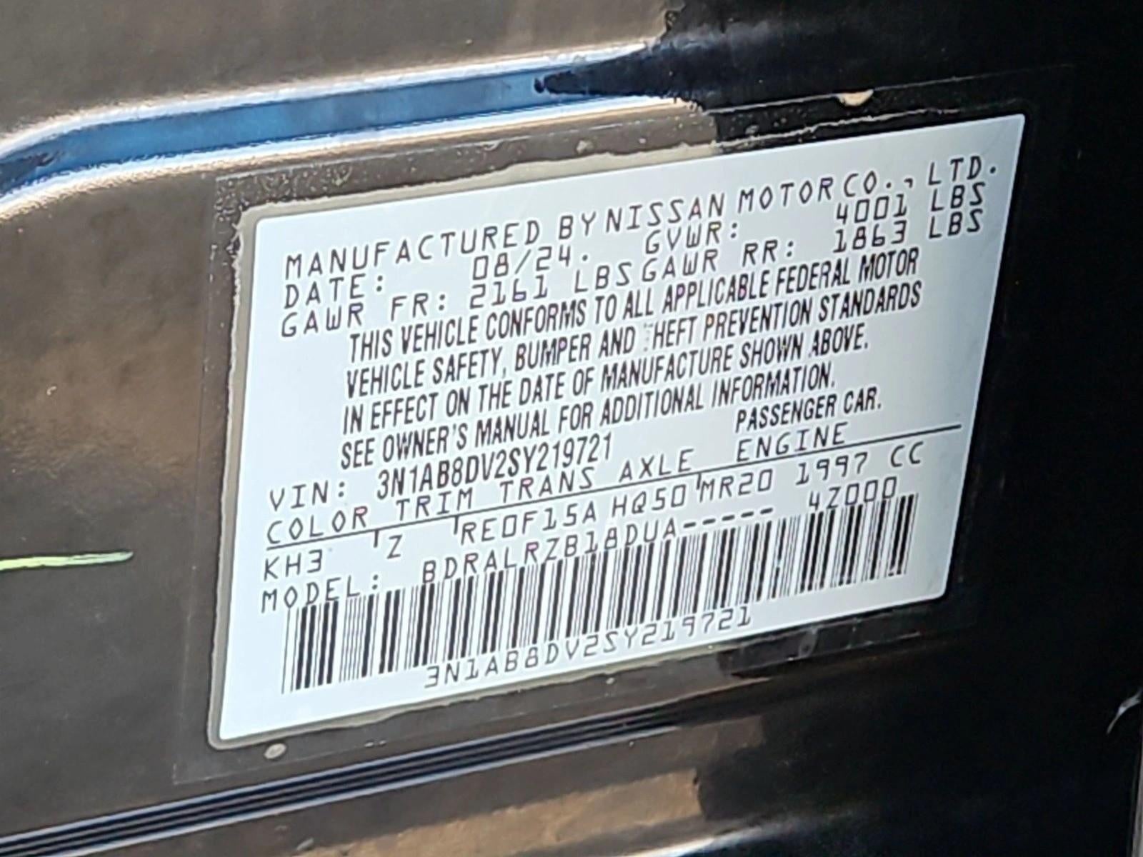 2025 Nissan Sentra SR