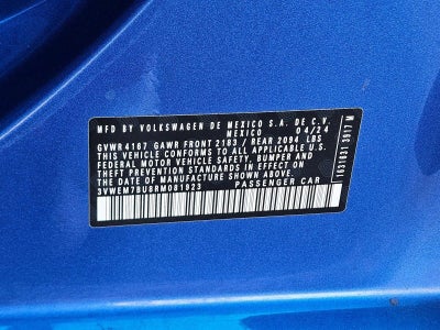 2024 Volkswagen Jetta 1.5T SE