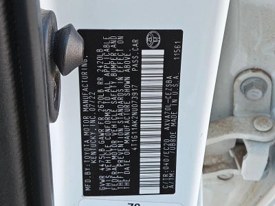 2022 Toyota Camry SE