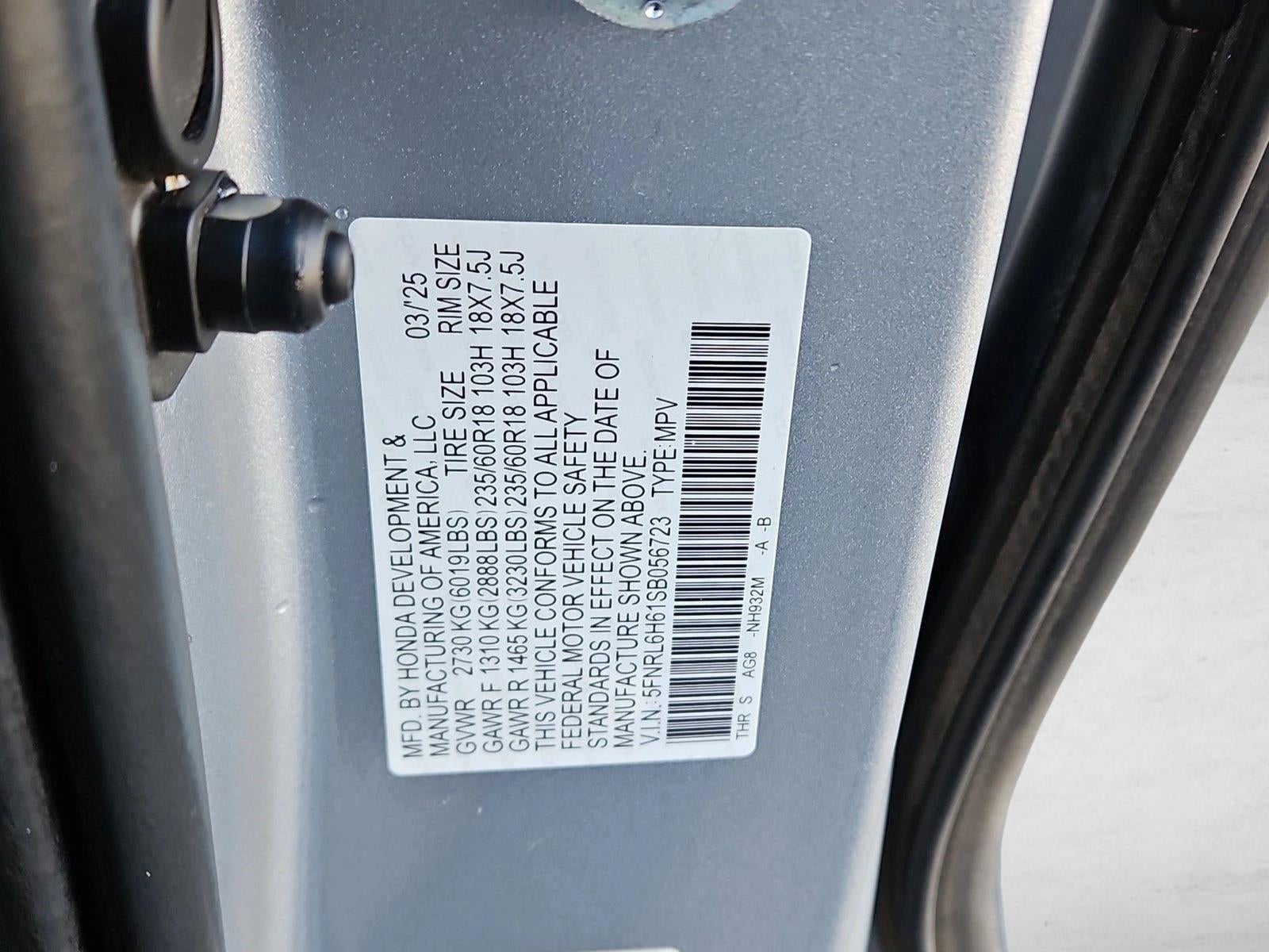 2025 Honda Odyssey EX-L