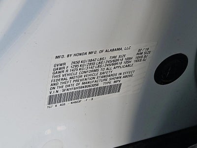 2019 Honda Pilot EX-L