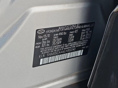 2020 Hyundai Santa Fe Limited 2.0T