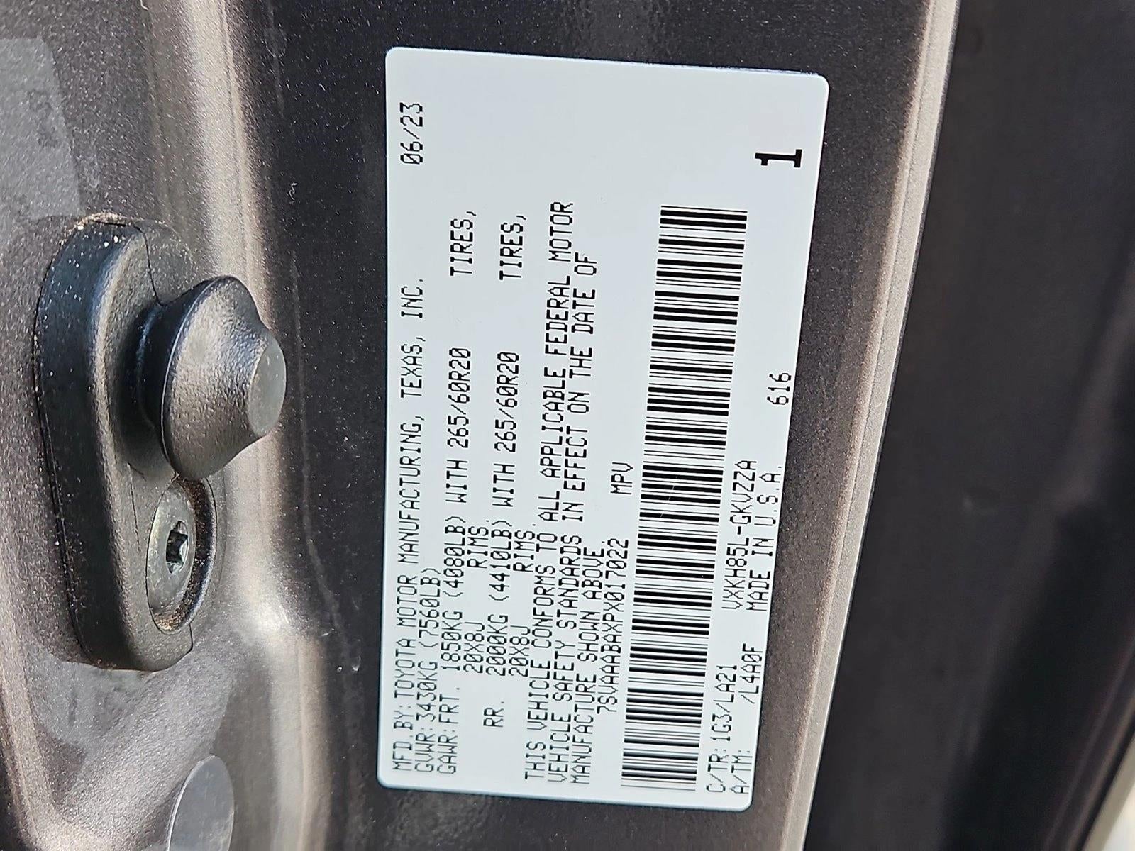 2023 Toyota Sequoia Platinum