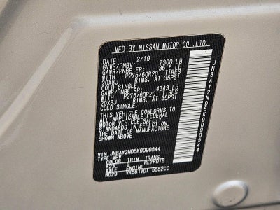 2019 Nissan Armada SL