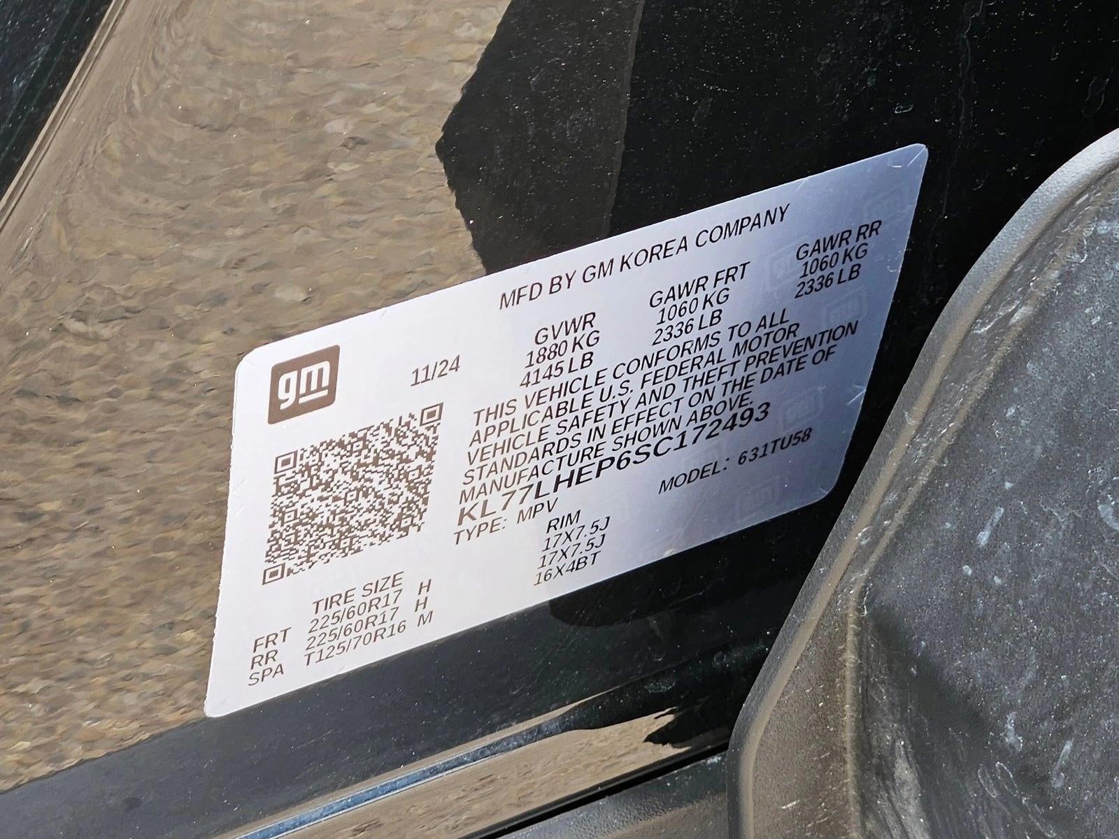 2025 Chevrolet Trax LT