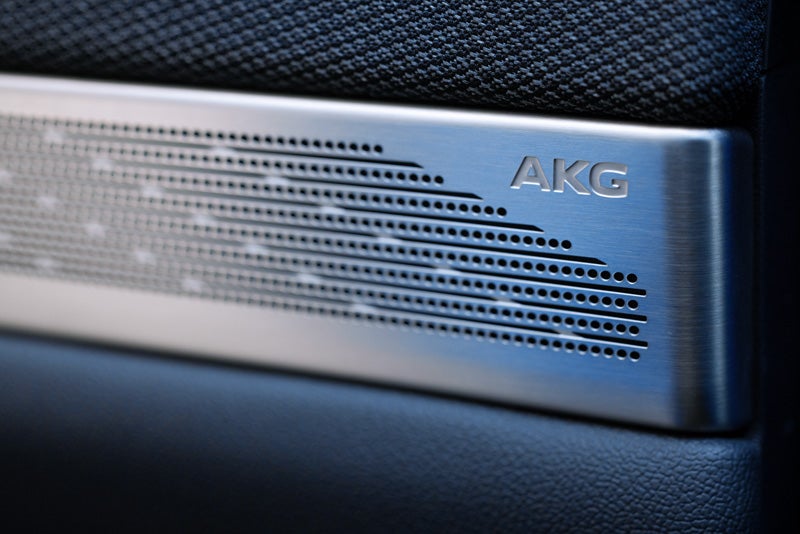 Close-up View of the AKG Studio Audio Speaker | AutoNation Cadillac West Amarillo in AMARILLO TX