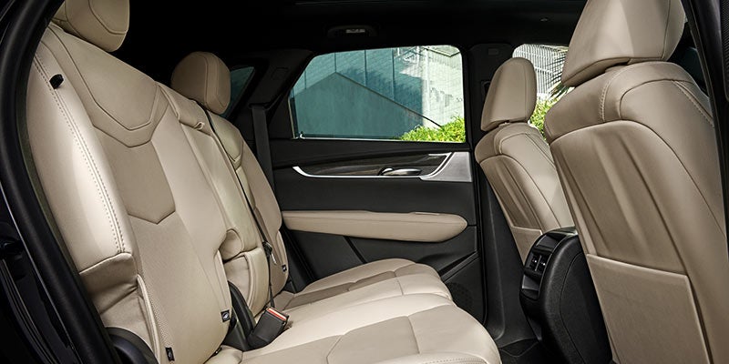 XT6 showcasing its interior view seating