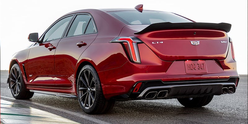 CT4-V Blackwing model rear view