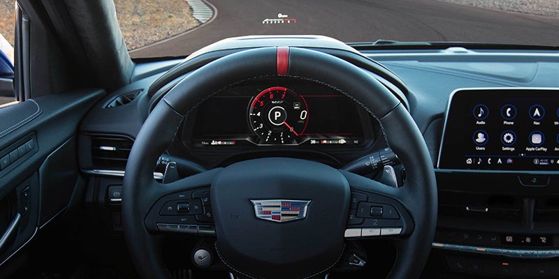 CT4-V Blackwing model showcasing its display pannel view