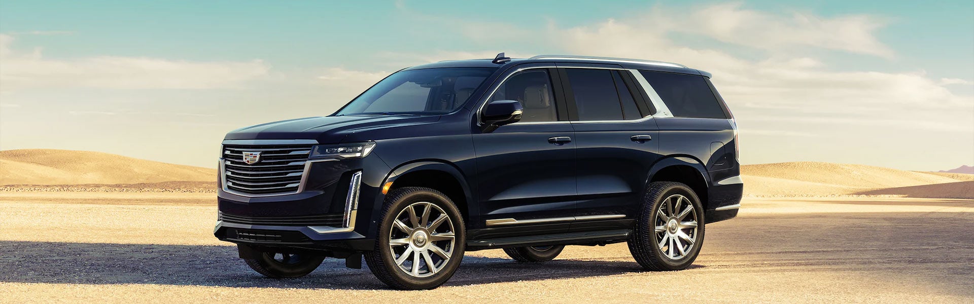 Escalade model side view