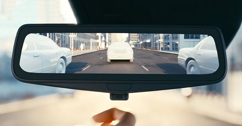 XT6 navigating tricky lane camera view