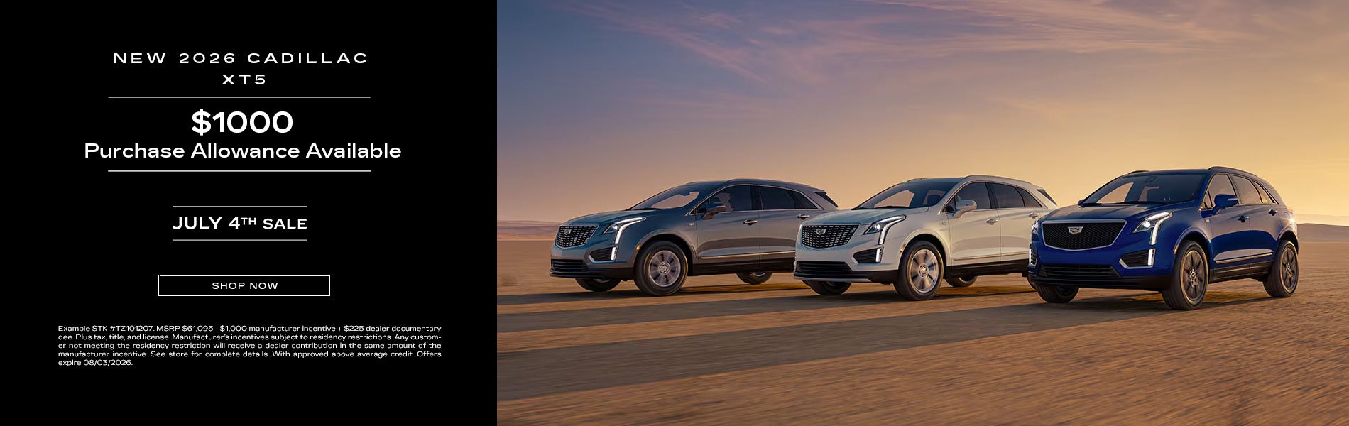 2026_Cadillac_XT5_Models