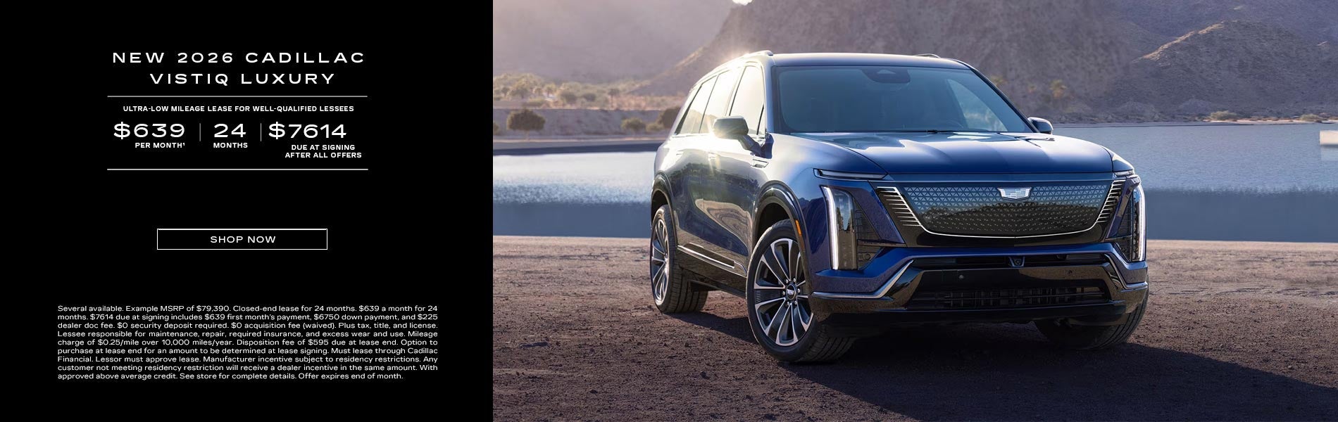 New 2026 Cadillac VISTIQ Luxury
