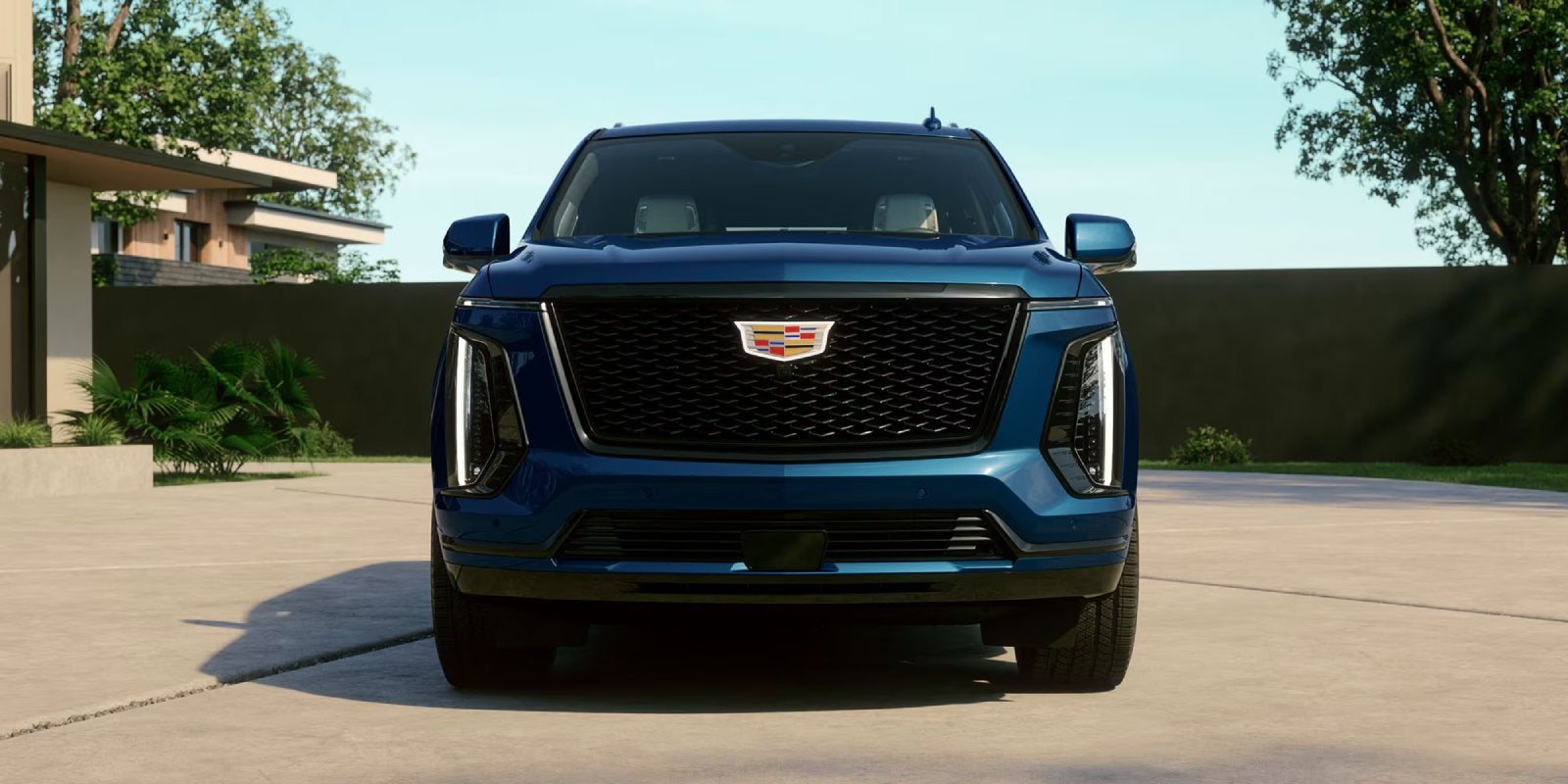 2027 Cadillac Escalade luxury SUV front view